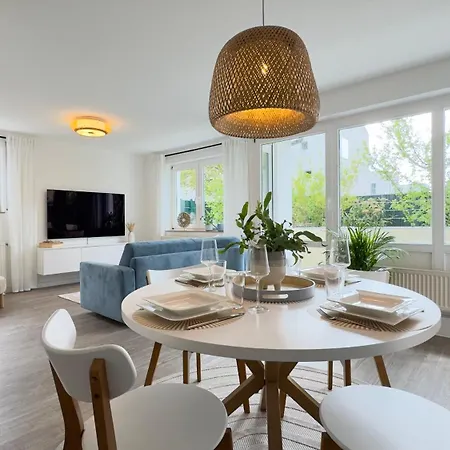 Appartement Am Park - 4p, Boxspringbett, Balkon, Smarttv, Gesundbrunnen, Familienfreundlich Halle (Saale)