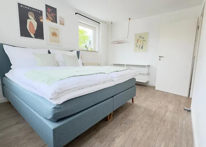 Am Park - Boxspringbett, Balkon, Smarttv, Familienfreundlich