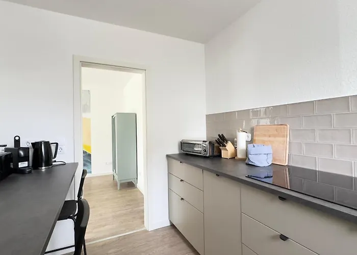 Daire Am Park - Boxspringbett, Balkon, Smarttv, Familienfreundlich Halle (Saale)