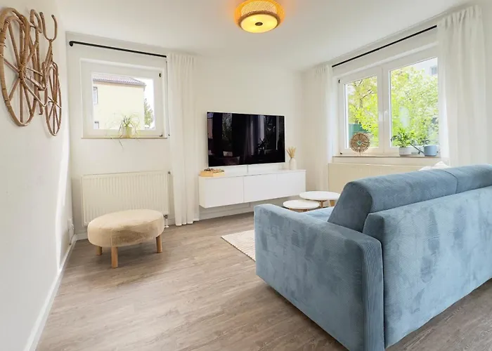 Lejlighed Am Park - 4p, Boxspringbett, Balkon, Smarttv, Gesundbrunnen, Familienfreundlich Halle (Saale)