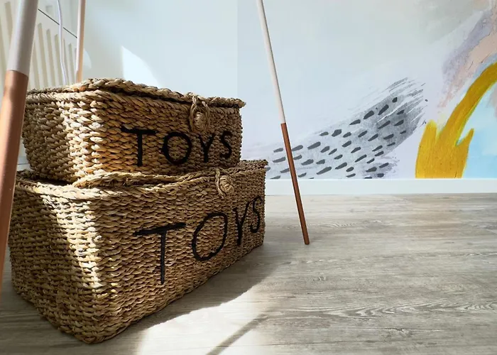 Am Park - Boxspringbett, Balkon, Smarttv, Familienfreundlich