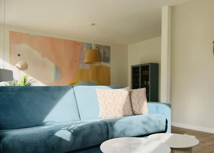 Am Park - Boxspringbett, Balkon, Smarttv, Familienfreundlich *