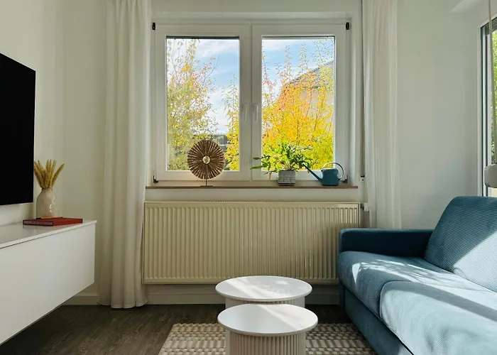Am Park - 4p, Boxspringbett, Balkon, Smarttv, Gesundbrunnen, Familienfreundlich Lejlighed